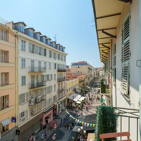Renting - 2 Massena - Luxury Loft - Balcony Massena Square View - Aircon Lägenhet Nice